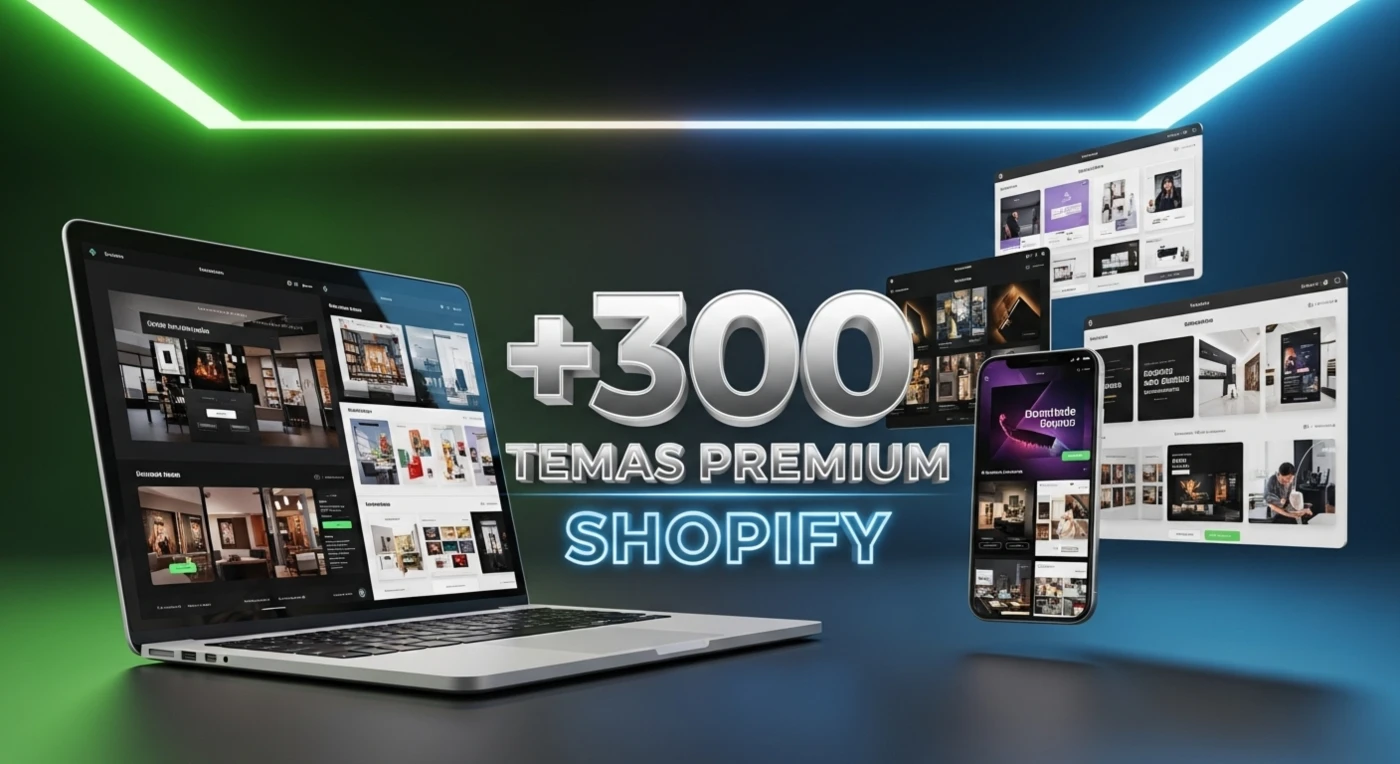 300 TEMAS PREMIUM SHOPIFY