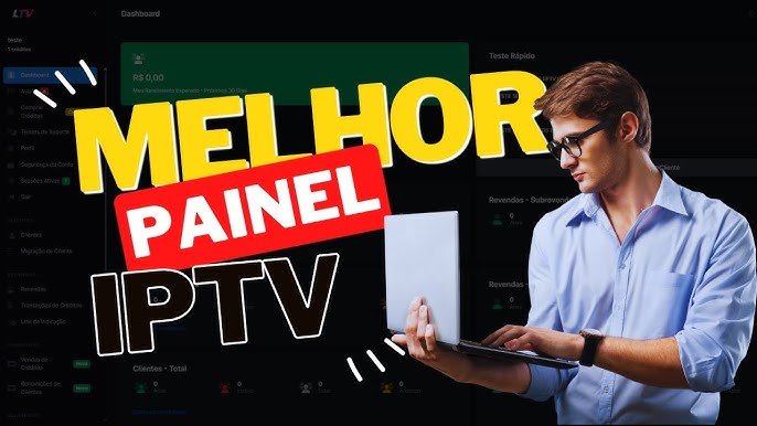 Tenha seu Painel Completo para Vender Acessos de Canais, Filmes e Séries Ao Vivo [ 30 Credito ]🎬📺🔥